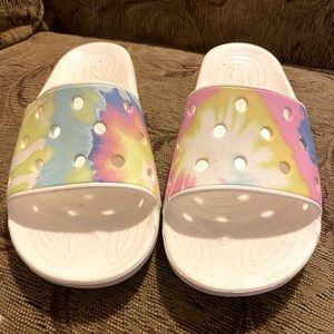 Women’s croc slides